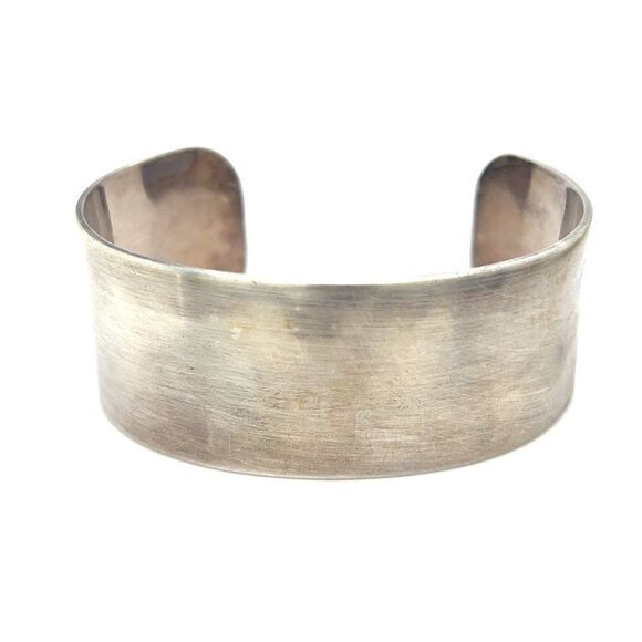 Signed Sterling S Cuff - Picture 1 of 5
